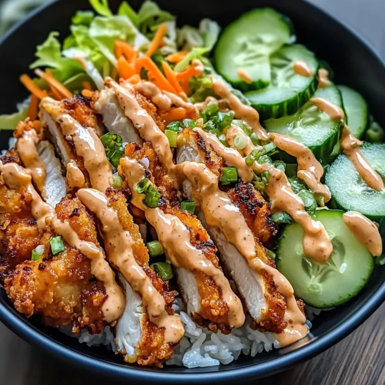 Bang Bang Chicken Rice Bowl