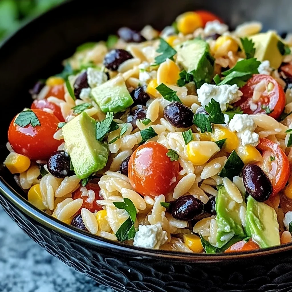 Cowboy Orzo Salad