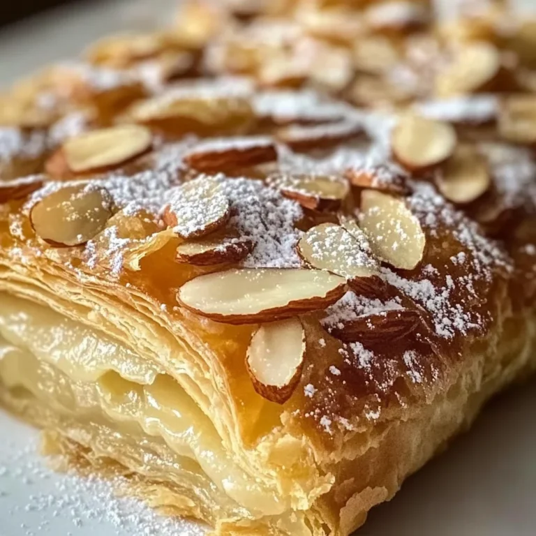 Flaky Sweet Almond Pastry