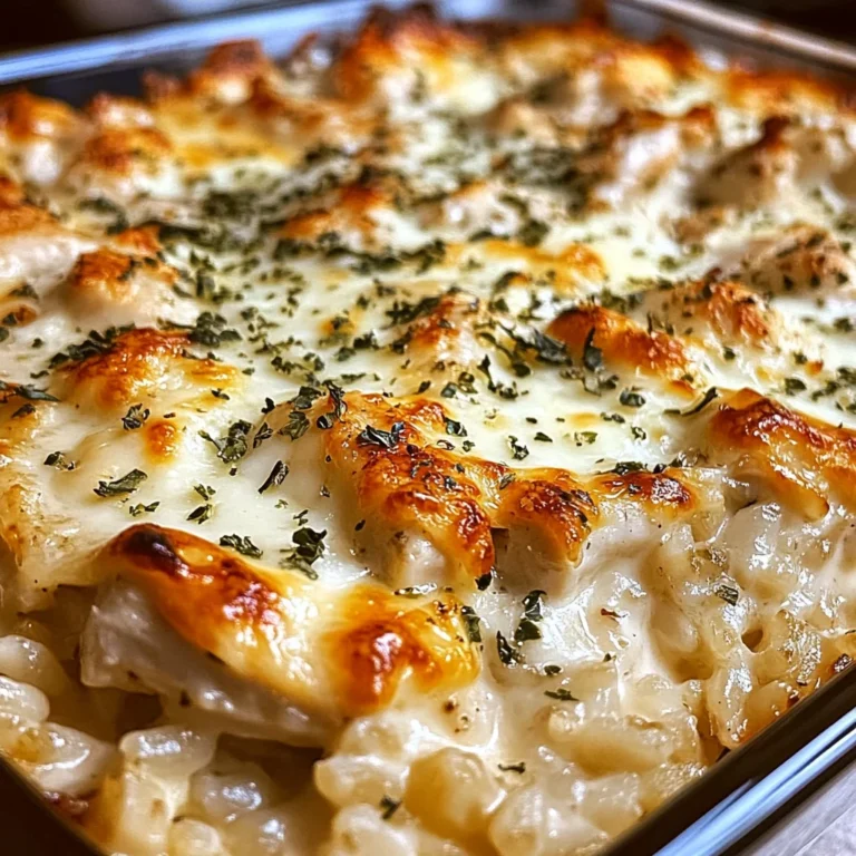 Garlic Butter Chicken and Rice Casserole 30 Minutes Easy Delicious