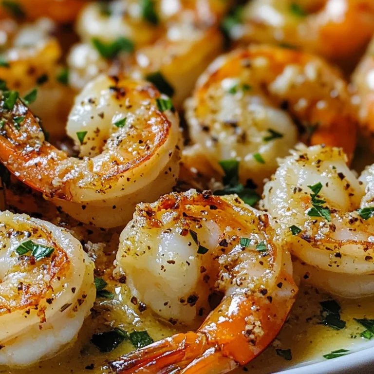 Garlic Parmesan Roasted Shrimp