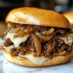 Irresistible French Onion Beef Sloppy Joes