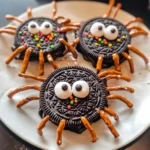 Oreo Spider Halloween Cookies