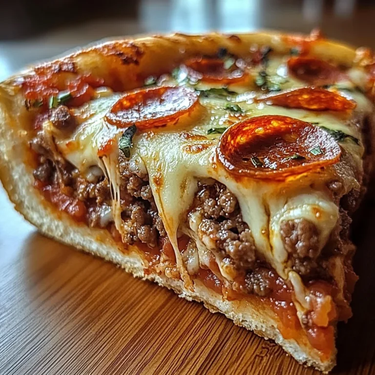 Pizza Burger Pie: A Delicious Twist on Classic Flavors