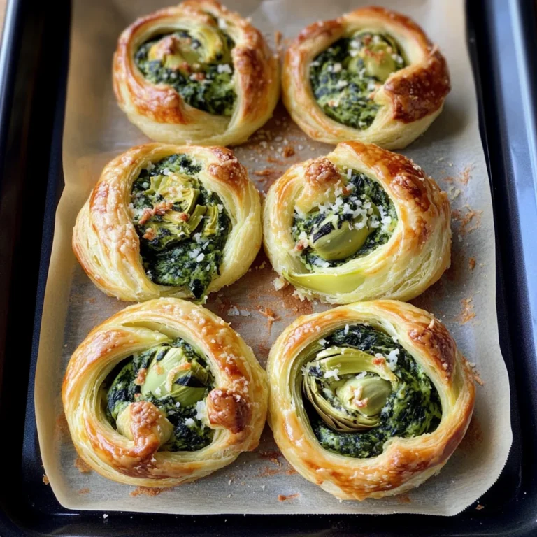 Spinach Artichoke Swirls