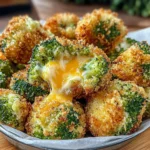 Air Fryer Broccoli Cheddar Poppers