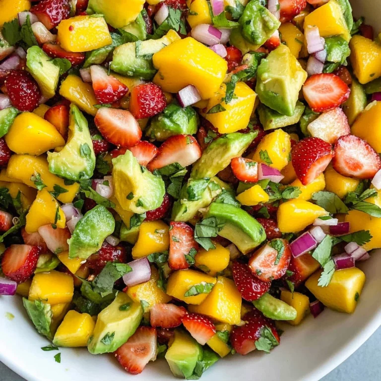 Avocado Mango Salad Recipe