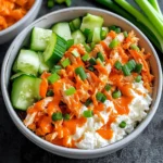 Buffalo Chicken Cottage Cheese Bowl Recipe