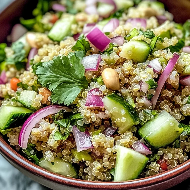 Cilantro Lime Quinoa Salad