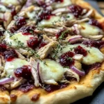 Cranberry Chicken & Brie Pizza Recipe