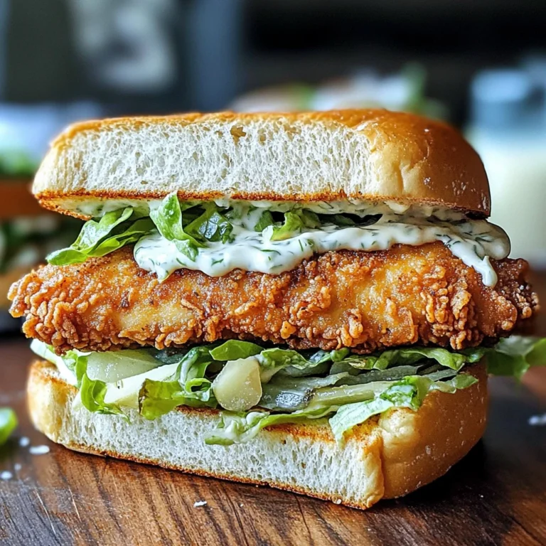 Crispy Chicken Caesar Sandwich: A Delicious Twist on a Classic Favorite