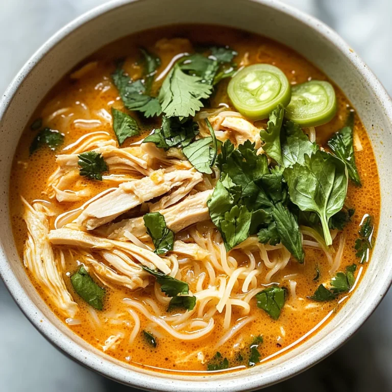 Easy Thai Chicken Curry Soup