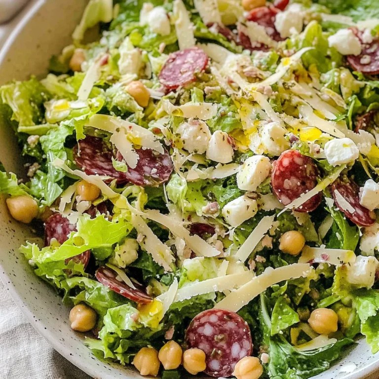 Famous La Scala Chopped Salad Recipe