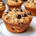Fearless 3-Day Oatmeal Chocolate Chip Breakfast Muffins