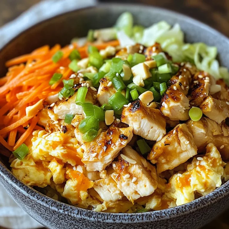 Gesunde Egg Roll in a Bowl