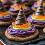 Halloween Witch Hat Cookies