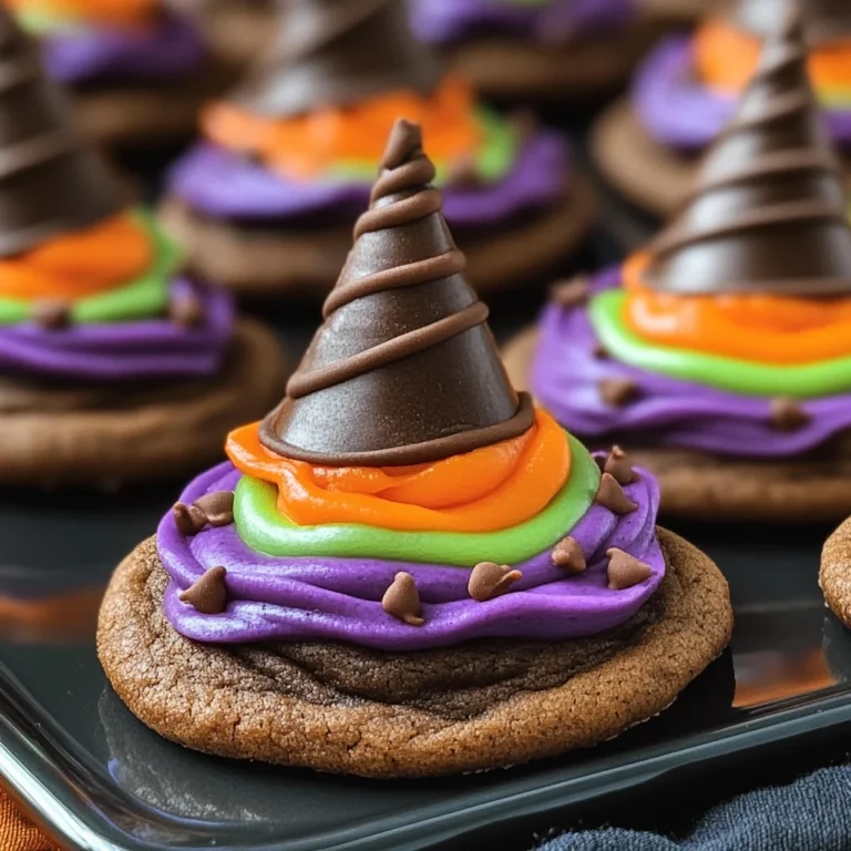 Halloween Witch Hat Cookies
