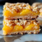 Heavenly Summer Peach Bars