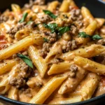 High Protein Creamy Beef Pasta: A Quick and Nourishing Weeknight Dinner