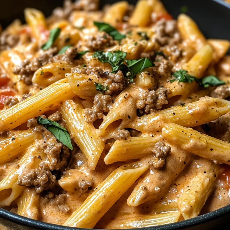 High Protein Creamy Beef Pasta: A Quick and Nourishing Weeknight Dinner