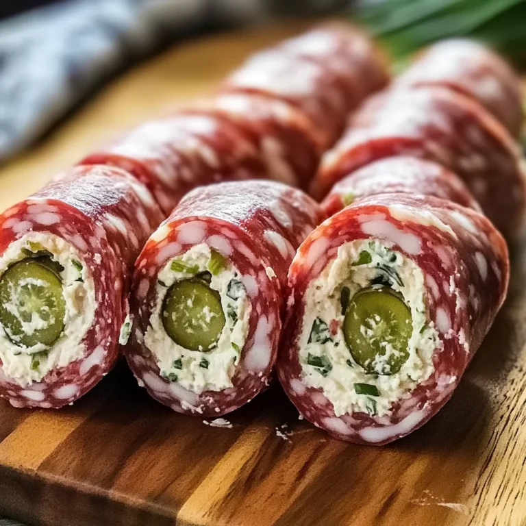 Irresistible Keto Salami Roll-Ups for Easy Snacking