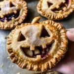 Jack-O-Lantern Hand Pies