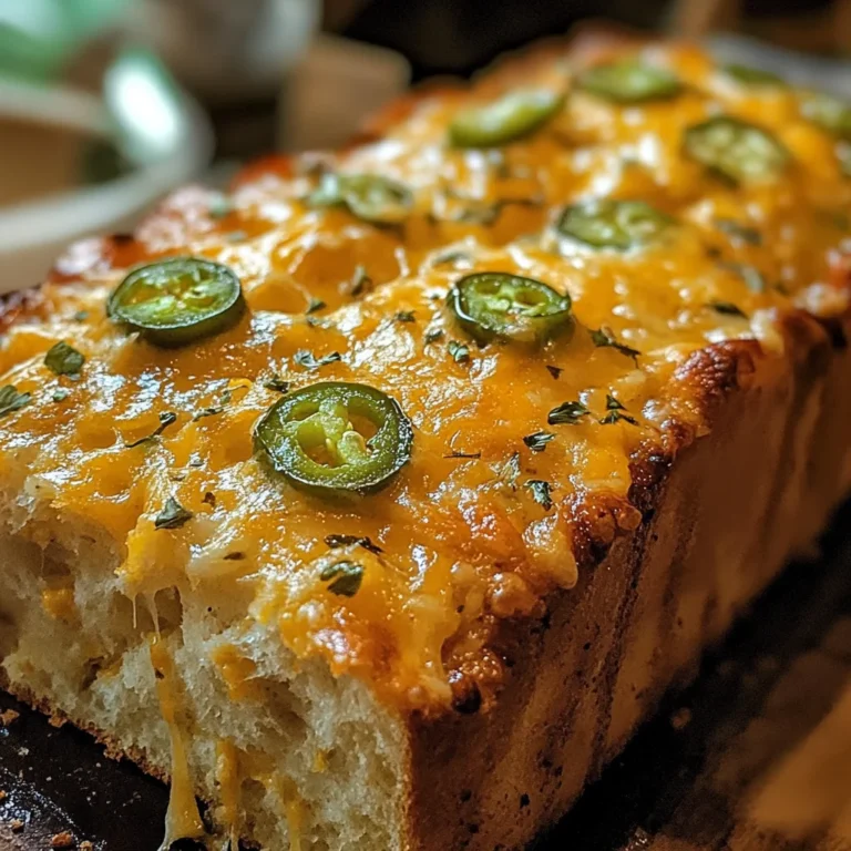 Jalapeno Cheddar Beer Bread
