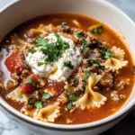 Lasagna Soup