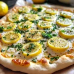 Lemon Pizza with Fresh Herbs