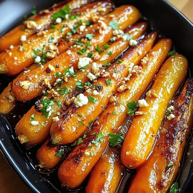 Maple Dijon Roasted Carrots