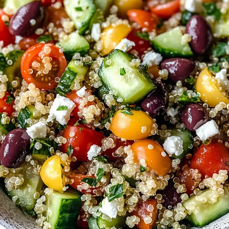 Mediterranean Quinoa Salad