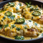 One Pan Cheesy Jalapeño Chicken Recipe