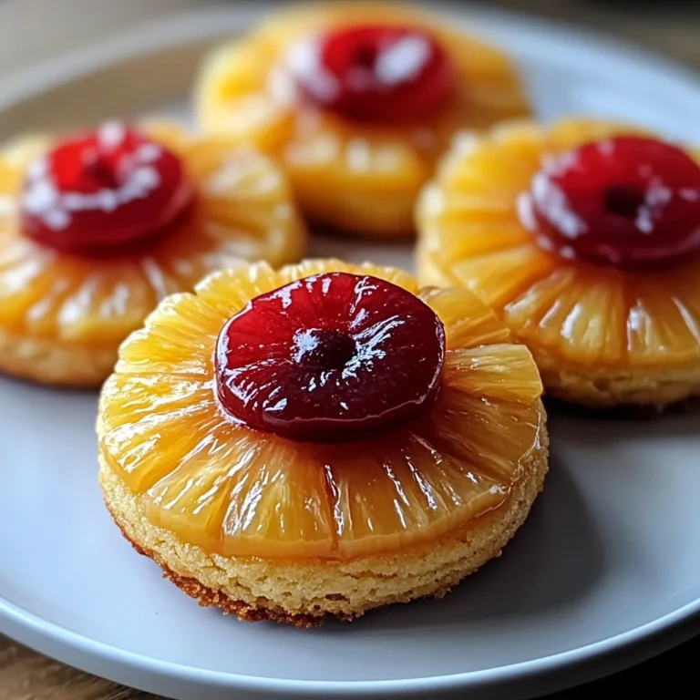 Pineapple Upside-Down Cookies: A Fun Twist on a Classic Dessert
