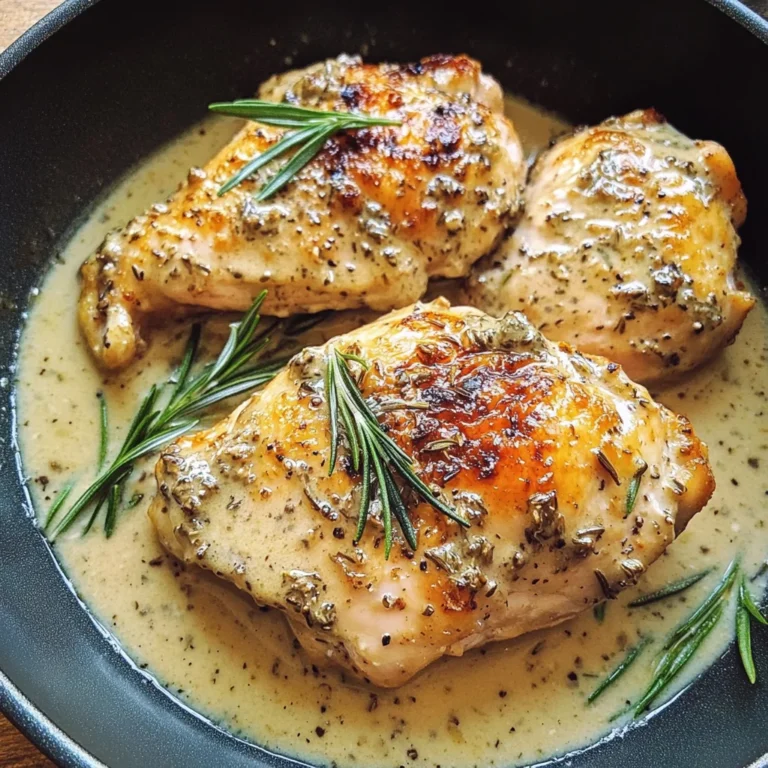 Rosemary Dijon Chicken