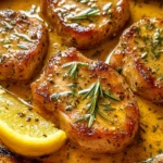 Rosemary Garlic Butter Pork Chops