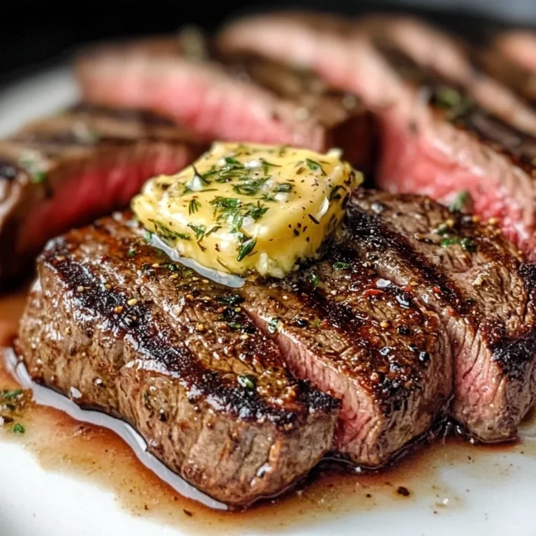 Sizzling Cowboy Butter Steak Recipe
