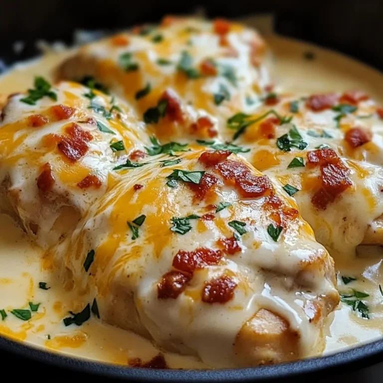Smothered Cheesy Sour Cream Chicken