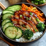 Sticky Chicken Rice Bowls – A Flavorful Bowl Meal