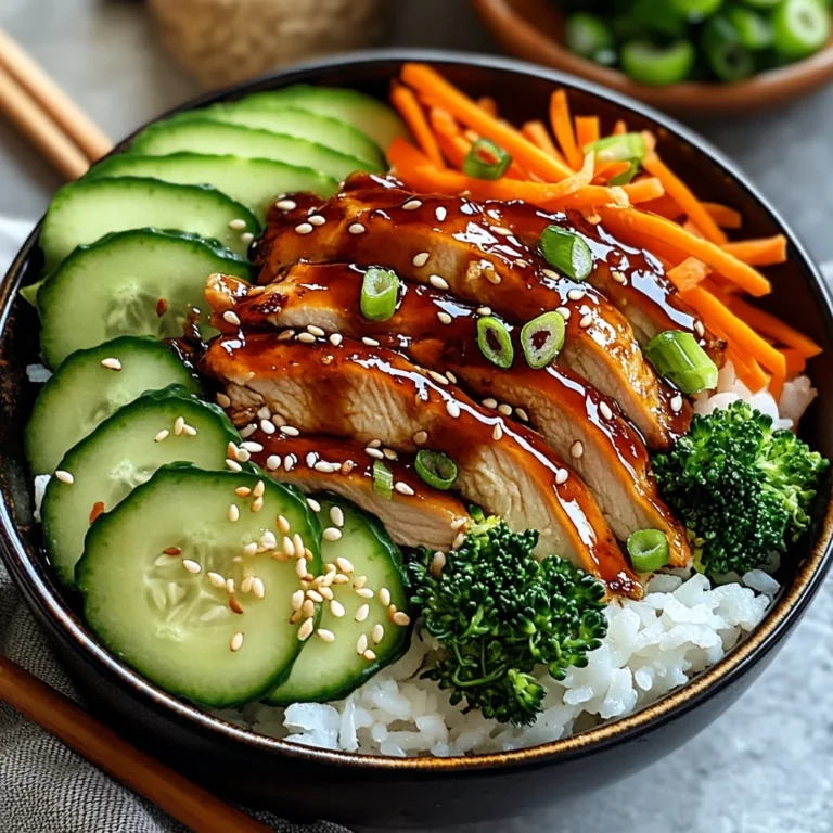 Sticky Chicken Rice Bowls – A Flavorful Bowl Meal