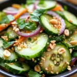 Thai Cucumber Salad – Easy, Refreshing & Flavorful Side Dish
