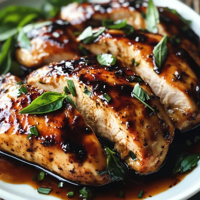 Balsamic Baked Chicken Breast: A Delicious and Easy Recipe for Dinner