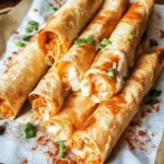 Buffalo Chicken Taquitos