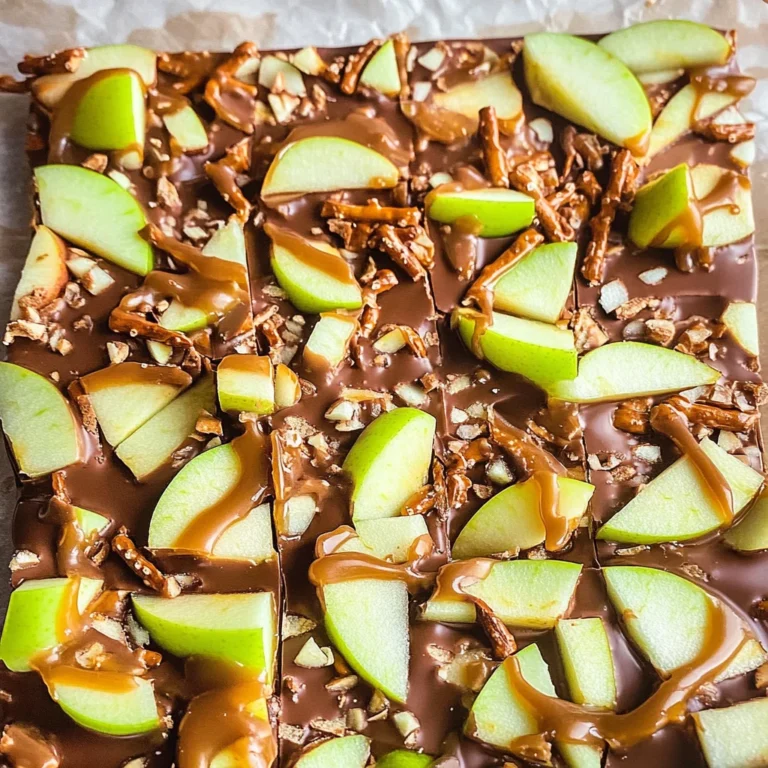 Caramel Apple Bark