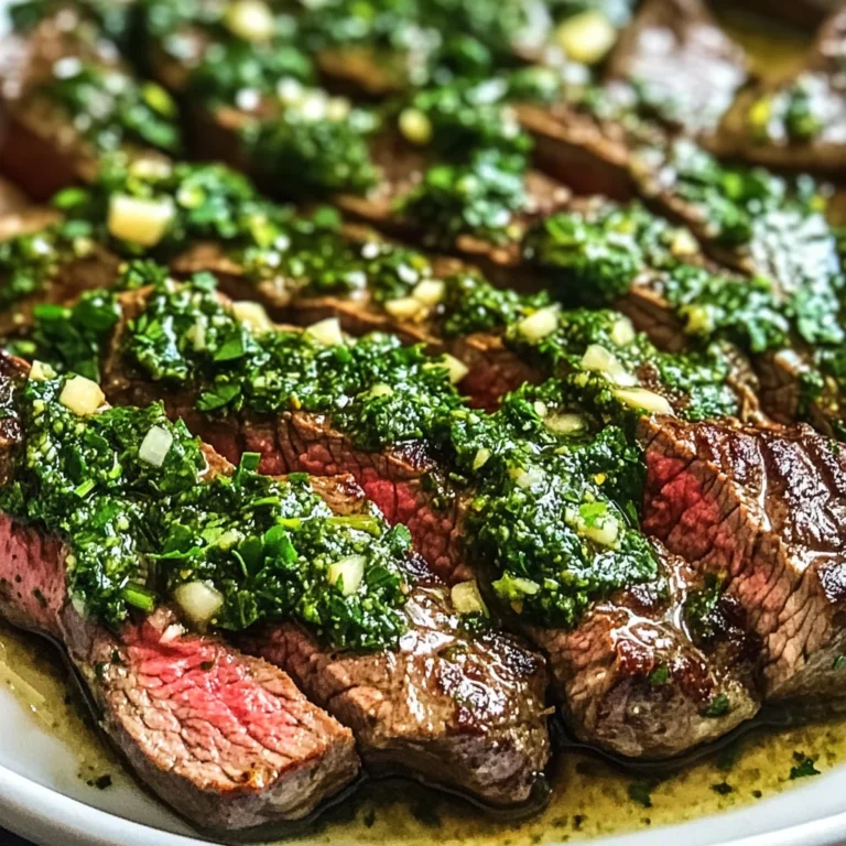 Chimichurri Steak