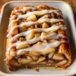 Cinnamon Roll Apple Pie