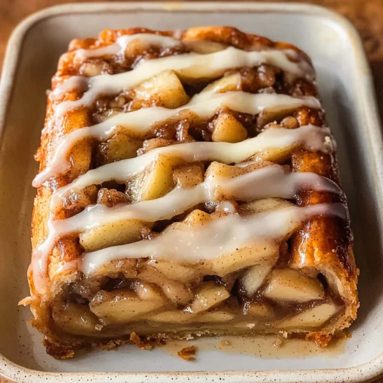 Cinnamon Roll Apple Pie
