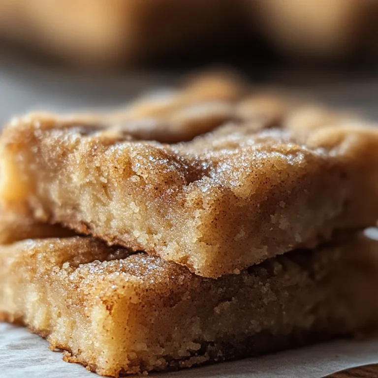 Cozy and Sweet Honey Cinnamon Dessert: Cinnamon Sugar Blondies to Bake Anytime