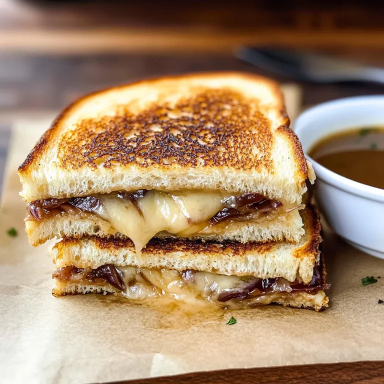 French Onion Grilled Cheese