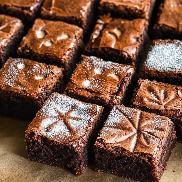 Gingerbread Brownies Recipe