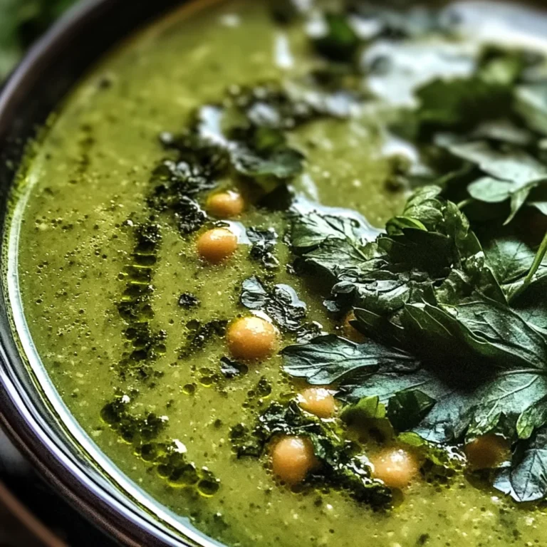 Green Goddess Herb Soup